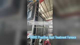 Kontrol Suhu Presisi hingga 1400°C: Tungku Perapian Bogie Pemanas Tahan