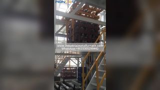 Tungku Pendinginan Cepat Paduan Aluminium T6 | ≤15s Solusi Perpindahan Perlakuan Panas