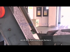 Resistance Heat Treatment Furnace Roller Mendukung Mesh Belt 3 Phase 1000kg / H