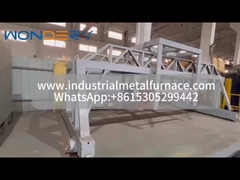 sebuah bingkai pengalihan penutup untuk tungku pengolahan panas jenis lubang