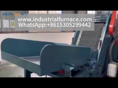 support roller mesh belt furnace untuk fasteners auto parts