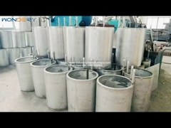 Mesin pengecoran terus menerus ke atas jaket pendingin air untuk tembaga