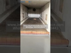 Oven kompor bogie bertenaga gas Oven perawatan panas mobil