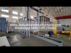 Max 1250 derajat resistensi listrik mobil bagian bawah tungku perawatan panas