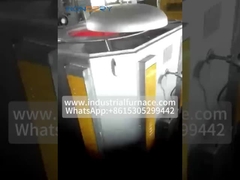 penghematan energi batang silikon karbida tungku peleburan logam aluminium listrik