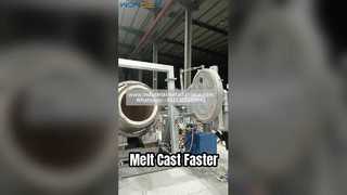 Tungku Peleburan Aluminium Gas Miring Hidraulik | Pengecoran Ingot Aluminium yang Efisien untuk Pengecoran Logam