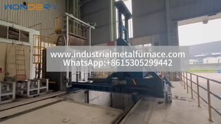 Tungku Perlakuan Panas Pemuatan Forklift Otomatis: Pendinginan Berkecepatan Tinggi untuk Logam Tugas Berat | WUXI