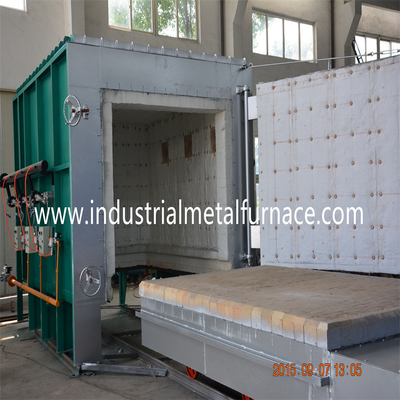 Beli 2000 X 1000 X 1000mm Gas Alam Tungku Bawah Mobil Disesuaikan Bogie Hearth Furnace online manufacture