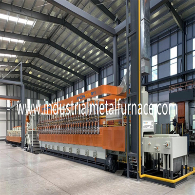 Beli Dukungan Roller Gas Continuous Mesh Belt Furnace Carburizing Tempering Untuk Pengencang online manufacture