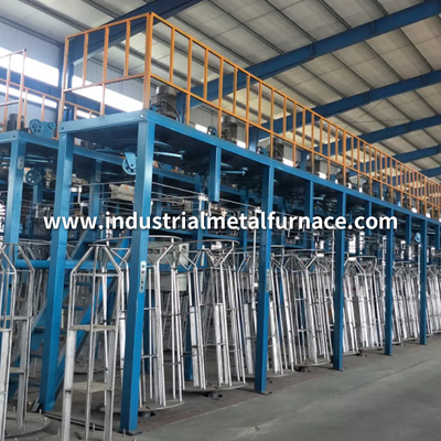 Beli 1.6mm Sampai 5.0mm Jalur Proses Galvanisasi Hot Dip Kawat Karbon Tinggi 28 Kepala online manufacture