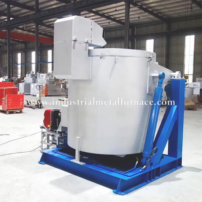 Beli WDL-GRX 1000kg Electric Resistance Furnace with 500°C Max Temperature and Round Silicon Carbide Crucible for Tin Melting online manufacture