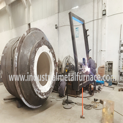 Beli Low Loss Aluminium Melting Furnace dengan Struktur Miring online manufacture