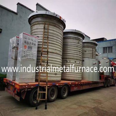 Beli Tungku Pengolahan Panas Untuk Kawat Logam Dan Tongkat 950C Max Suhu 320kW Daya 3 Zona Pemanasan Desain hemat energi online manufacture