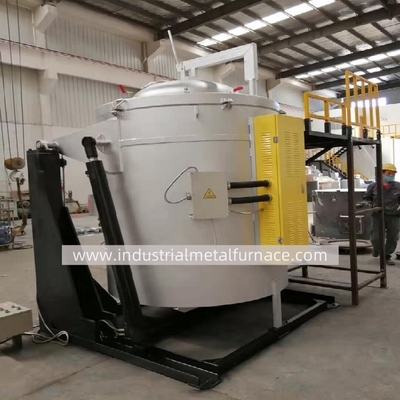 Beli 600kg Electrical Resistance Tin Melting Furnace 16KW Hydraulic Tilting online manufacture