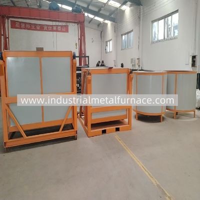 Beli IGBT Tipe 1000kg Miring Aluminium Industrial Induksi Melting Furnace 300KW 1TON PER H online manufacture