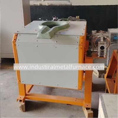 Beli WDL-DM-200 Tin  150KW IGBT Induction Metal Melting Furnace with Manual Tilting System online manufacture