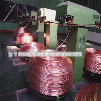 Beli 2000T per Year 8-20mm Copper Rod Upward Continuous Casting Machine Line online manufacture