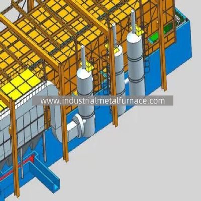Beli 500KW Zinc Industrial Heat Treat Oven XG 08 Seng Hot Dip Galvanizing Ketel online manufacture