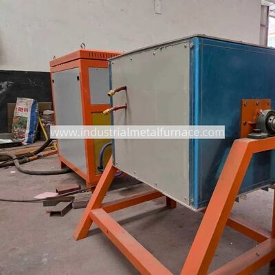 Beli WDL-DM-120 Induksi IGBT 300KG Industrial Aluminium Melting Furnace online manufacture