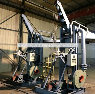 Beli 50T Gas-dipanaskan Ladle Baker. Siemens PLC Otomatis Baking System. pembuatan online