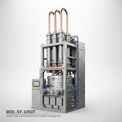 Beli Mesin Pengecoran Kontinu Naik untuk Batang Tembaga Bebas Oksigen dengan Diameter φ8 – 16 mm Kapasitas Tahunan 1000 Ton dan Akurasi Pelacakan Level Cairan ±2 mm pembuatan online