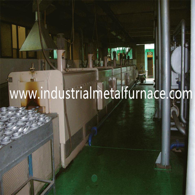 Beli 300kg / H Sampai 800kg / H Mesh Belt Conveyor Aluminium Alloy Melting Furnace 600 Derajat online manufacture