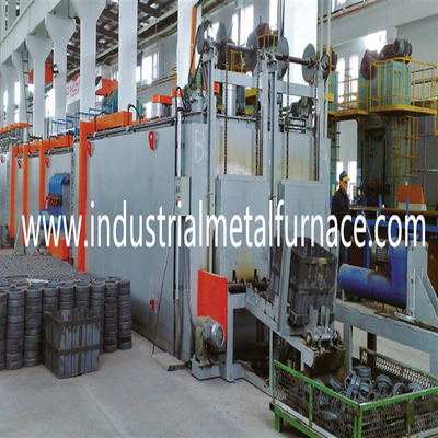 Beli Double Row Push Rod Isothermal Spheroidizing Heat Treatment Annealing Furnace Tungku Peleburan Suhu Tinggi online manufacture
