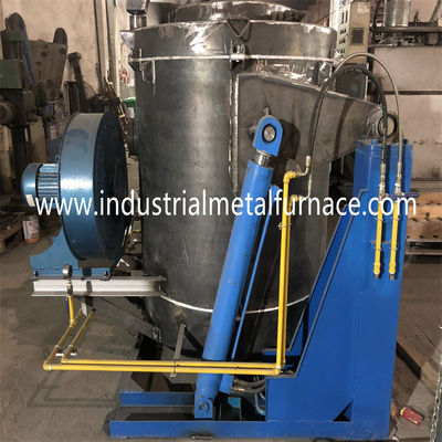 Beli Tungku Peleburan Logam Tembaga Miring Berbahan Bakar Gas Alam WDL-RG-350F Industri - Kapasitas 500kg pembuatan online