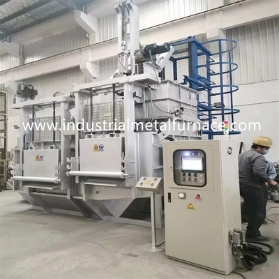Beli 2000KG/H Continuous Gas Fired Industrial Aluminum Melting Furnace online manufacture