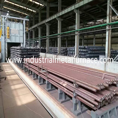Brick Type Industrial Annealing Car Bottom Furnace Resistansi Listrik Untuk Pipa