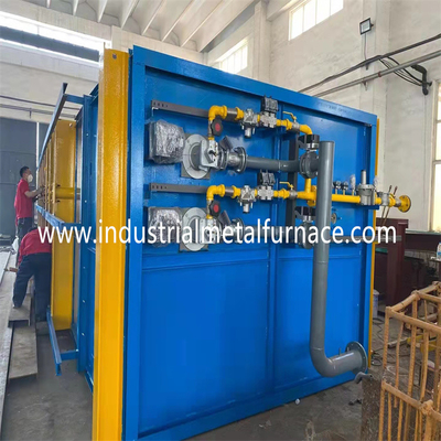 220V 50mm Hot Dip Galvanizing Furnace Gas Industrial Heat Treat Oven