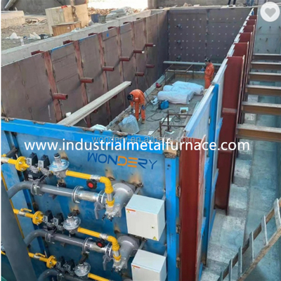 500KW Zinc Industrial Heat Treat Oven XG 08 Seng Hot Dip Galvanizing Ketel