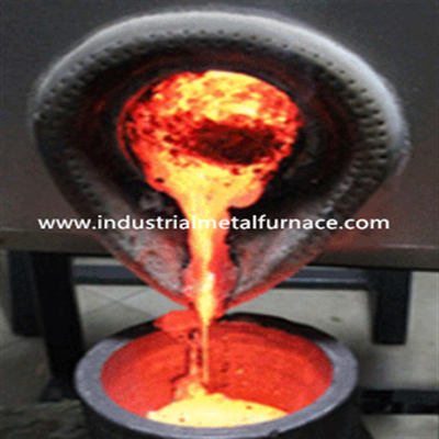 105kgs 18KG Crucible Untuk Melting Cast Iron Induction Heater Melting Metal