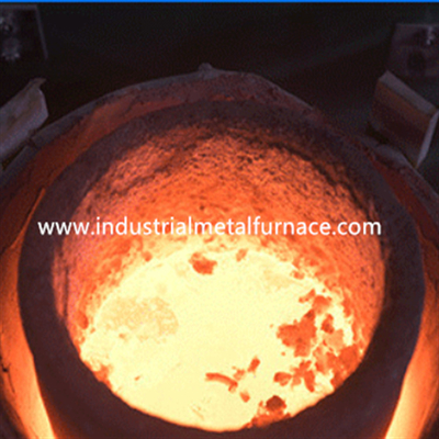 105kgs 18KG Crucible Untuk Melting Cast Iron Induction Heater Melting Metal