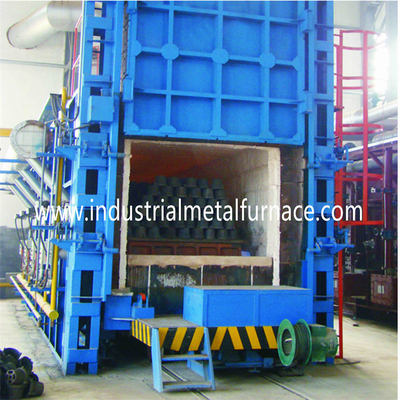 2000MM 1300 Derajat Tungku Bawah Mobil Gas Alam, Bogie Hearth Furnace Suhu Tinggi