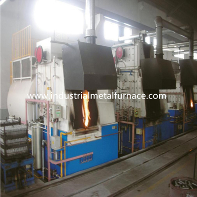 2700 × 1600 × 1100mm Tungku Perlakuan Panas 140KW Aluminium Anil Listrik Kepala Ganda