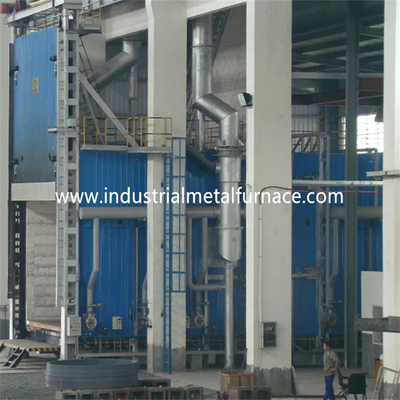 Gas Fired Metal Parts Industrial Car Bottom Furnace Heat Treatment 1160×1260×1200mm