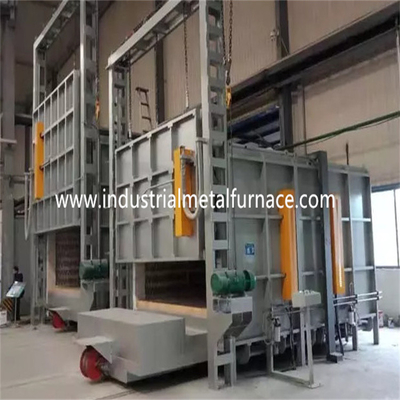 1 Zona Listrik Bogie Hearth Car Bottom Furnace, Heat Treatment Furnace 2000×1000×1000mm
