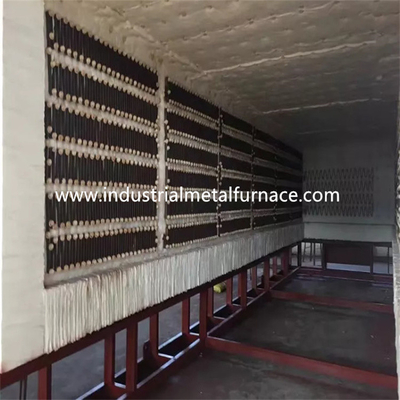 1250 ℃ Tungku Bawah Mobil Listrik 3000 × 1000 × 1000mm Kontrol Suhu Independen