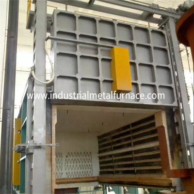 Perlakuan Panas Bogie Hearth Quenching Furnace 1200×1200×600mm Listrik