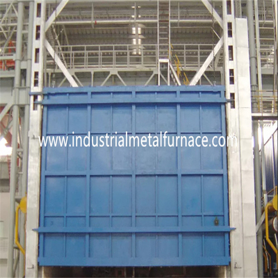 2000 × 900 × 600mm Perlakuan Panas Tungku Bawah Mobil Quenching Furnace Listrik Bogie Hearth