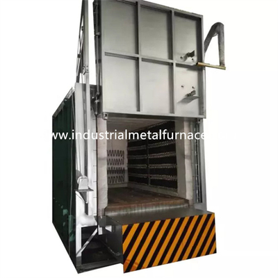 Tungku Perawatan Panas Bogie Listrik 1200 Derajat Celcius 3500 × 1600 × 1600mm