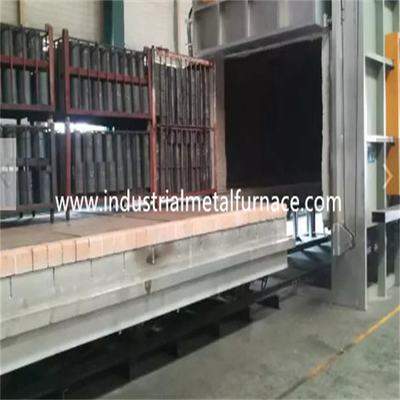 6 Zona Tungku Bawah Mobil Listrik, Bogie Hearth Furnace 13000 × 2500 × 2000mm