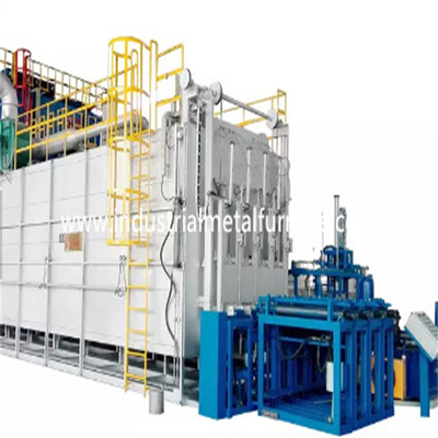 Trolley 850 Derajat Heat Treatment Resistance Furnace Vacuum Bright Annealing Dengan Nitrogen