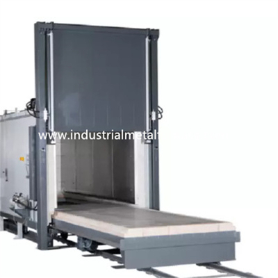 Tungku Perawatan Panas Bogie Hearth Tilting Trolley 65KW 18Ton 1100 * 550 * 450