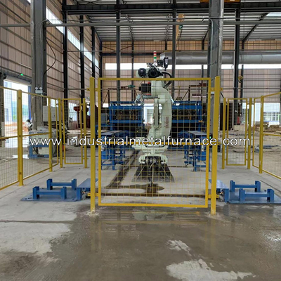 6.5kg Aluminium Ingot Stacking Machine Sepenuhnya Otomatis 5.0S 6ton/H