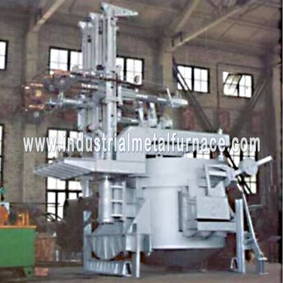 2000kg Electric Arc Furnace Melting Furnace untuk Pasir Silika, Logam Mulia