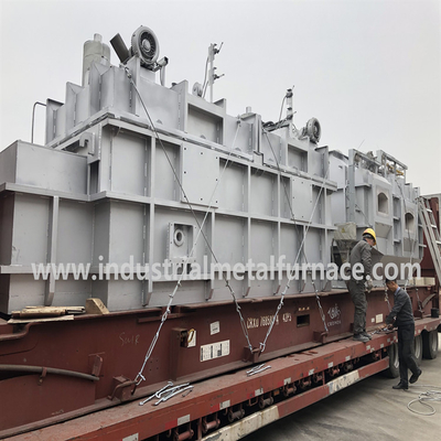 Industrial 380V 3P 50HZ Aluminium Melting Furnace Untuk Rotary Casting