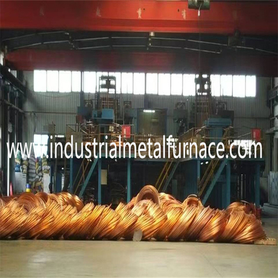 Electric Tilting Casting Furnace 400KW Air Cooled Induction Melting Equipment Untuk Tembaga