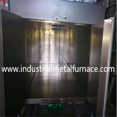 Trolley Pemanasan Listrik Pengeringan Oven untuk Bagian Logam